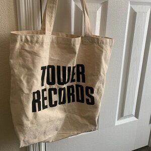 Tower Records tote bag